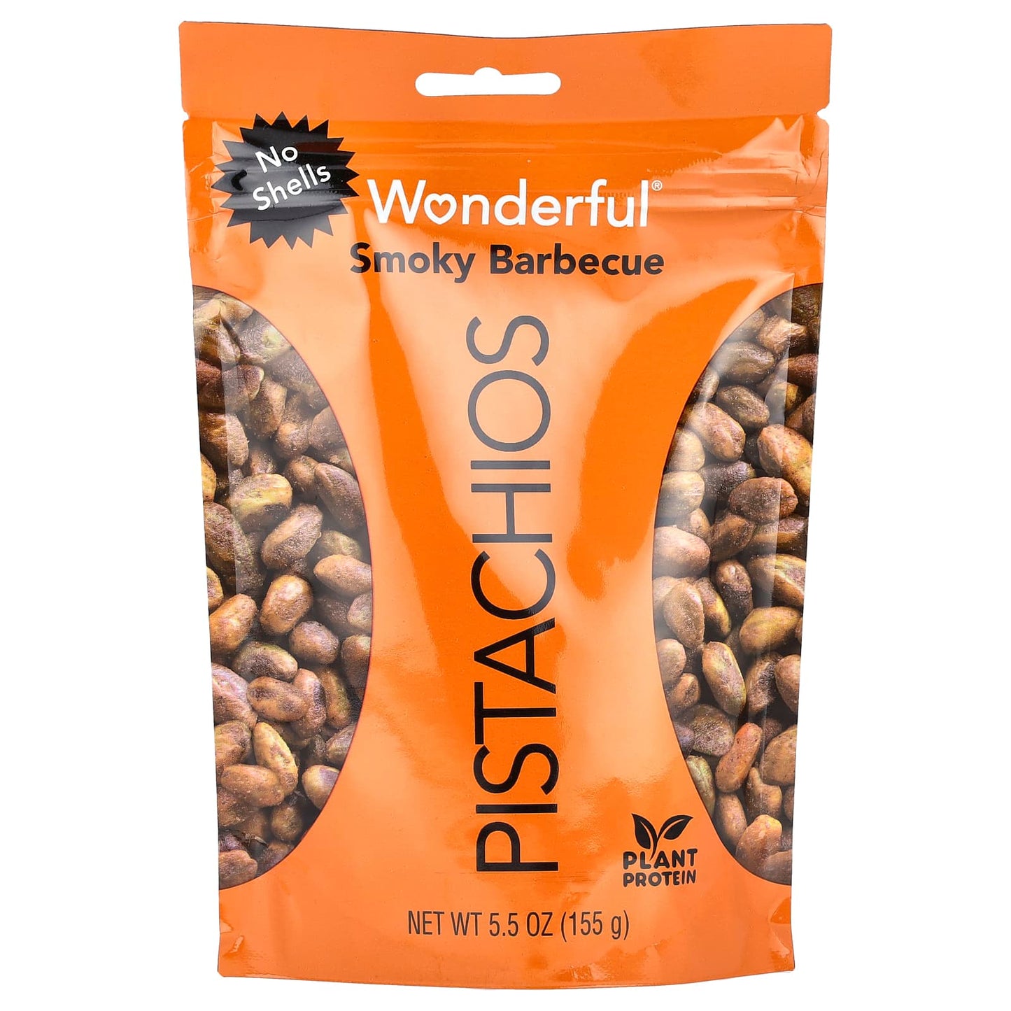Wonderful Pistachios, Smoky Barbecue, No Shells, 5.5 oz (155 g) - Image 1