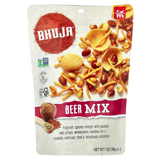 Bhuja Beer Mix - Crunchy Snacking Delight (199g) - Image 1