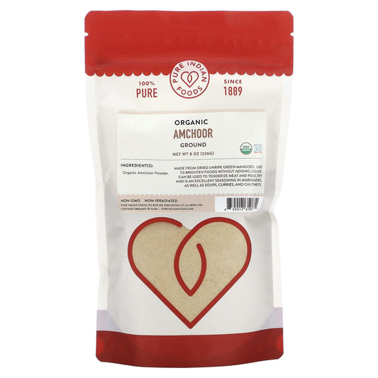 Pure Indian Foods, Organic Amchoor, Ground, 8 oz (226 g) - Image 1