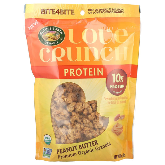 Nature's Path, Love Crunch®, Protein, Premium Organic Granola, Peanut Butter, 11 oz (312 g) - Image 1