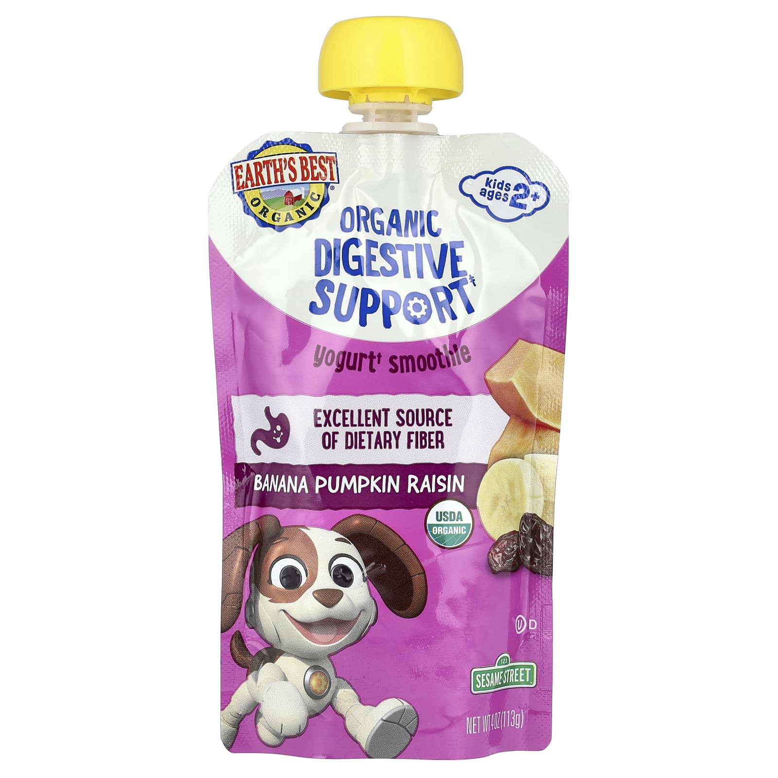 Earth's Best USDA Organic Yogurt Smoothie for Kids, 4 oz - Image 1