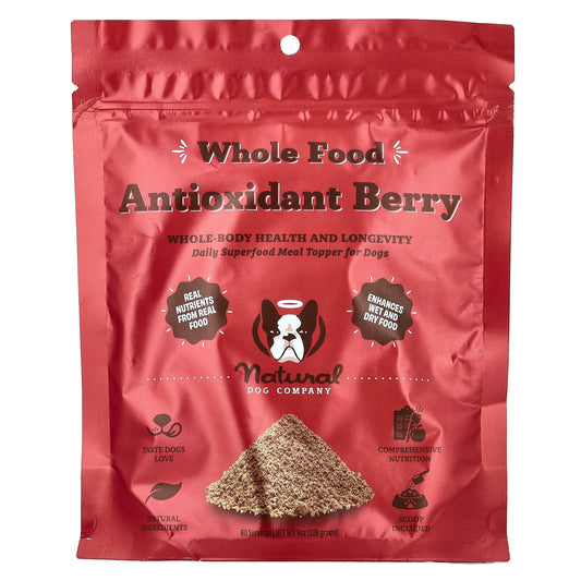 Natural Dog Company, Whole Food Antioxidant Berry, For Dogs, 8 oz (228 g) - Image 1