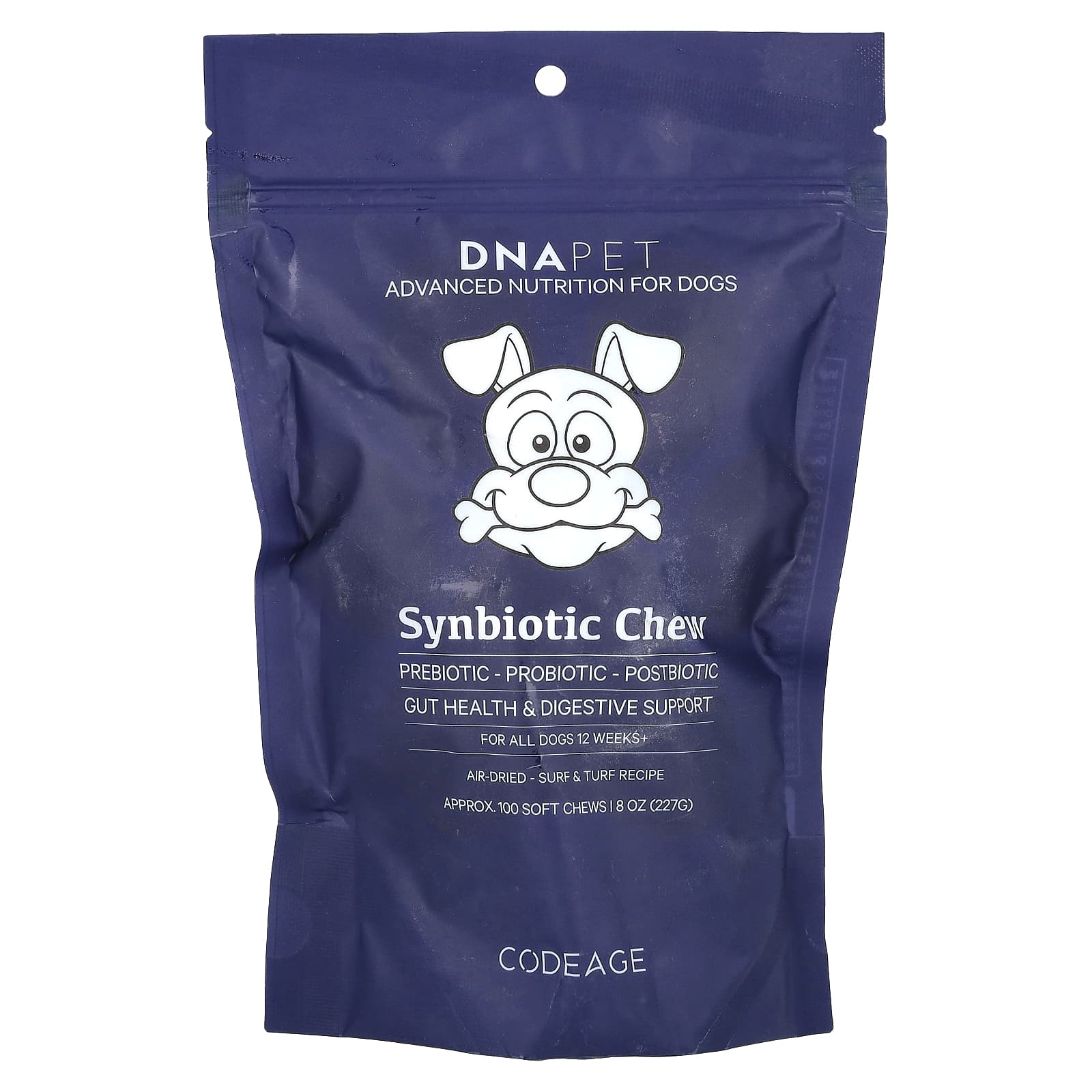 DNA Pet Synbiotic Chew for Dogs - Gut Health & Digestive Support - Image 1