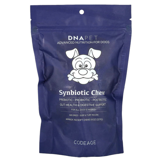 DNA Pet Synbiotic Chew for Dogs - Gut Health & Digestive Support - Image 1