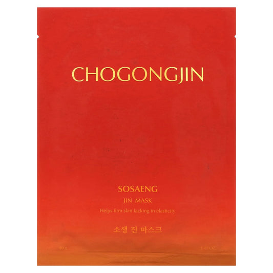 Missha, Chogongjin Sosaeng Jin Beauty Sheet Mask, 1 Sheet Mask, 1.41 oz (40 g) - Image 1