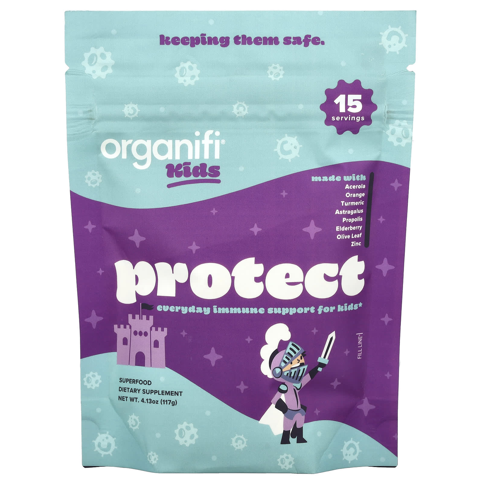 Organifi, Kids, Protect, 4.13 oz (117 g) - Image 1