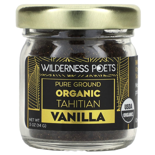 Wilderness Poets, Organic Tahitian Vanilla, 0.5 oz (14 g) - Image 1