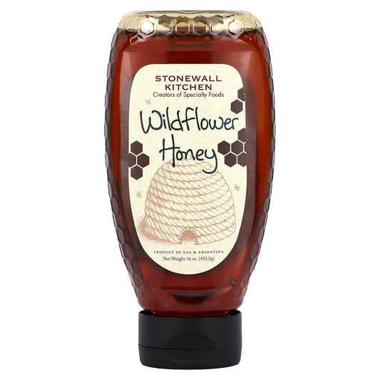 Stonewall Kitchen, Wildflower Honey, 16 oz (453.5 g) - Image 1
