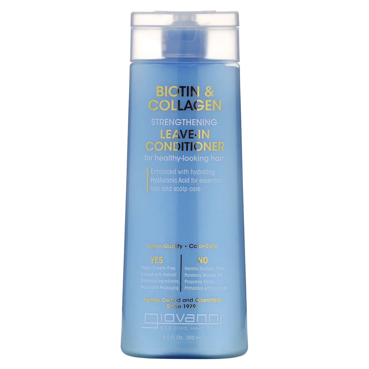 Giovanni Biotin & Collagen Strengthening Leave-In Conditioner 8.5 fl oz - Image 1