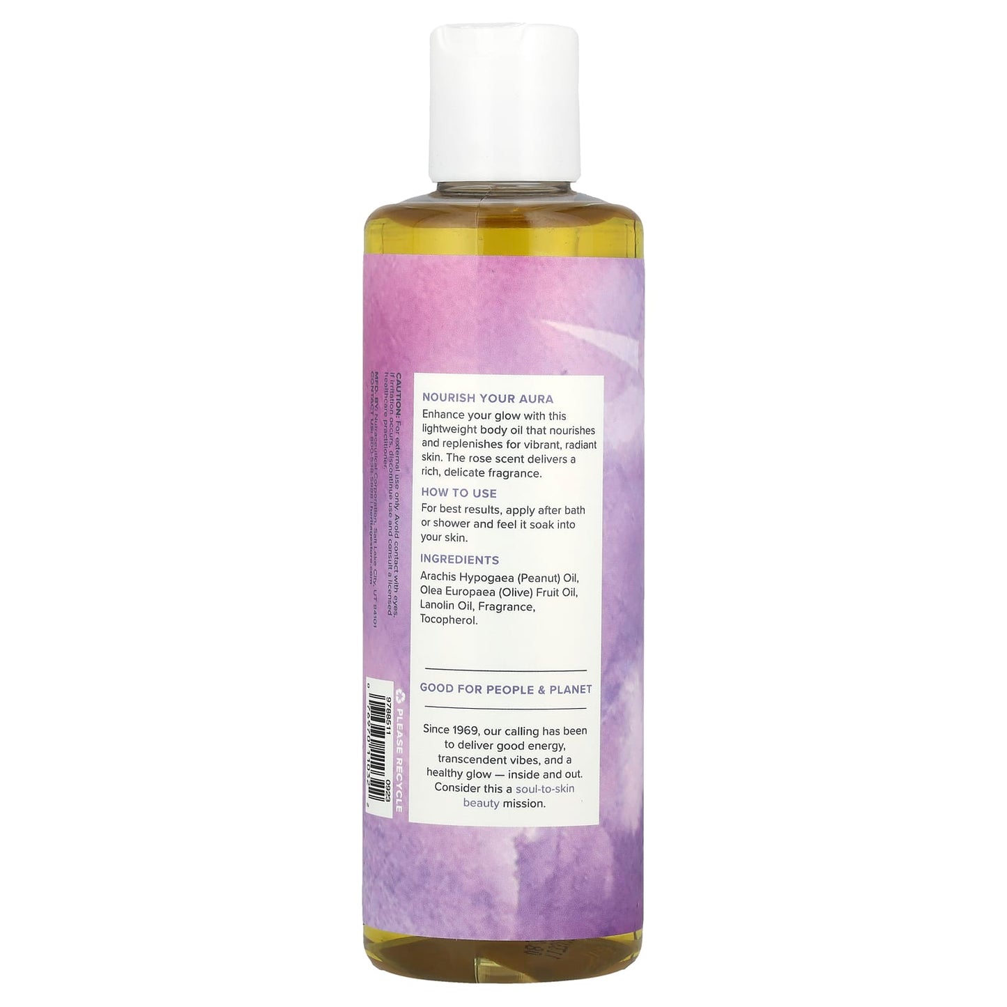 Heritage Store Aura Glow Body Oil - Nourish Your Skin with Rose Scent - Image 2