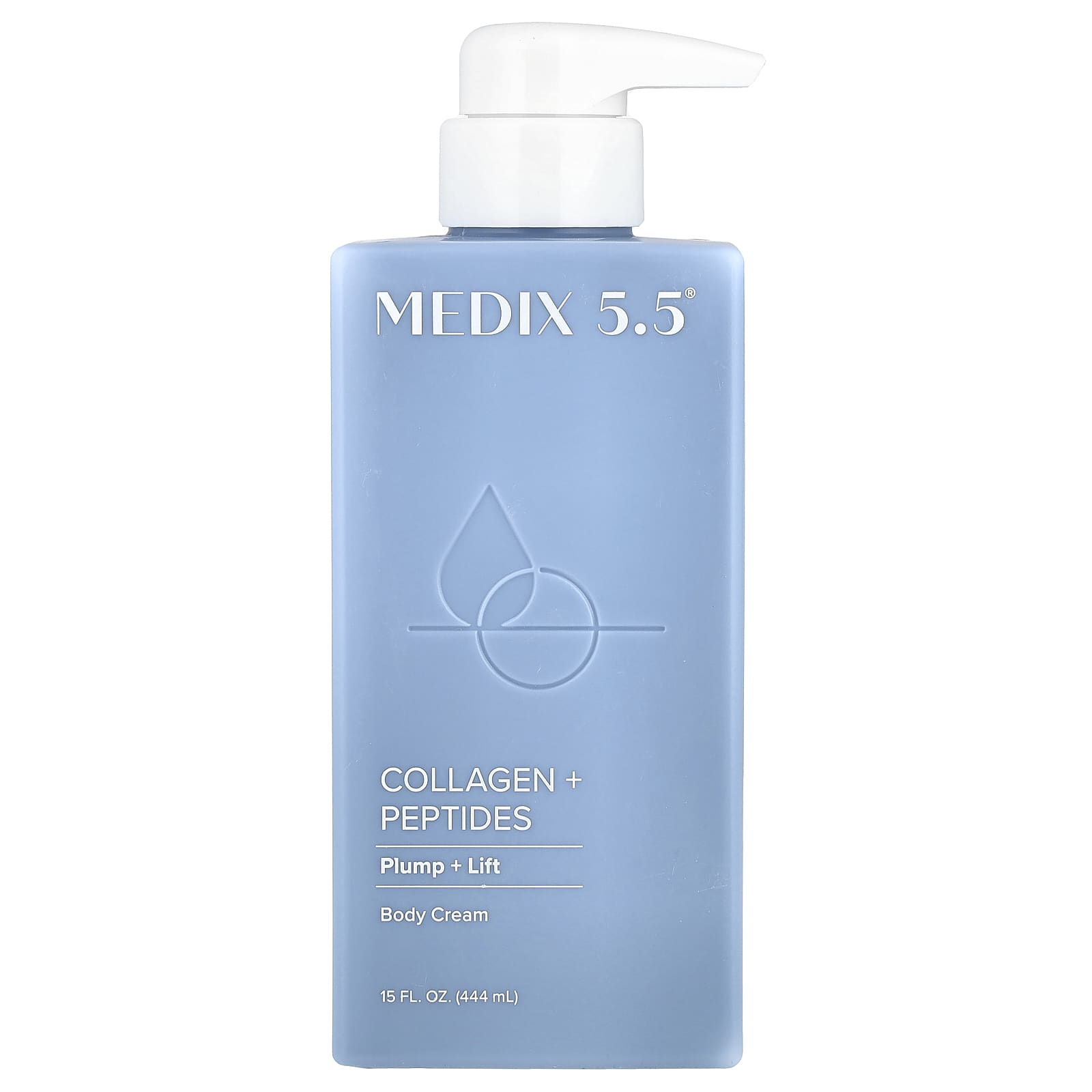 Medix 5.5, Body Cream, Collagen + Peptides, 15 fl oz (444 ml) - Image 1