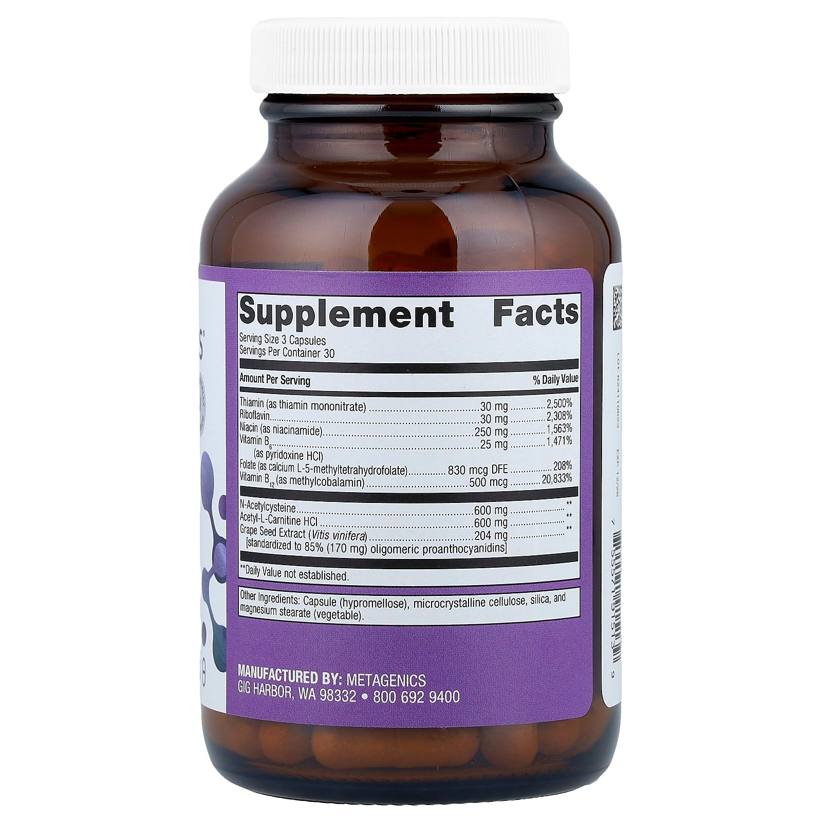 Metagenics, Ceralin® , 90 Capsules - Image 2