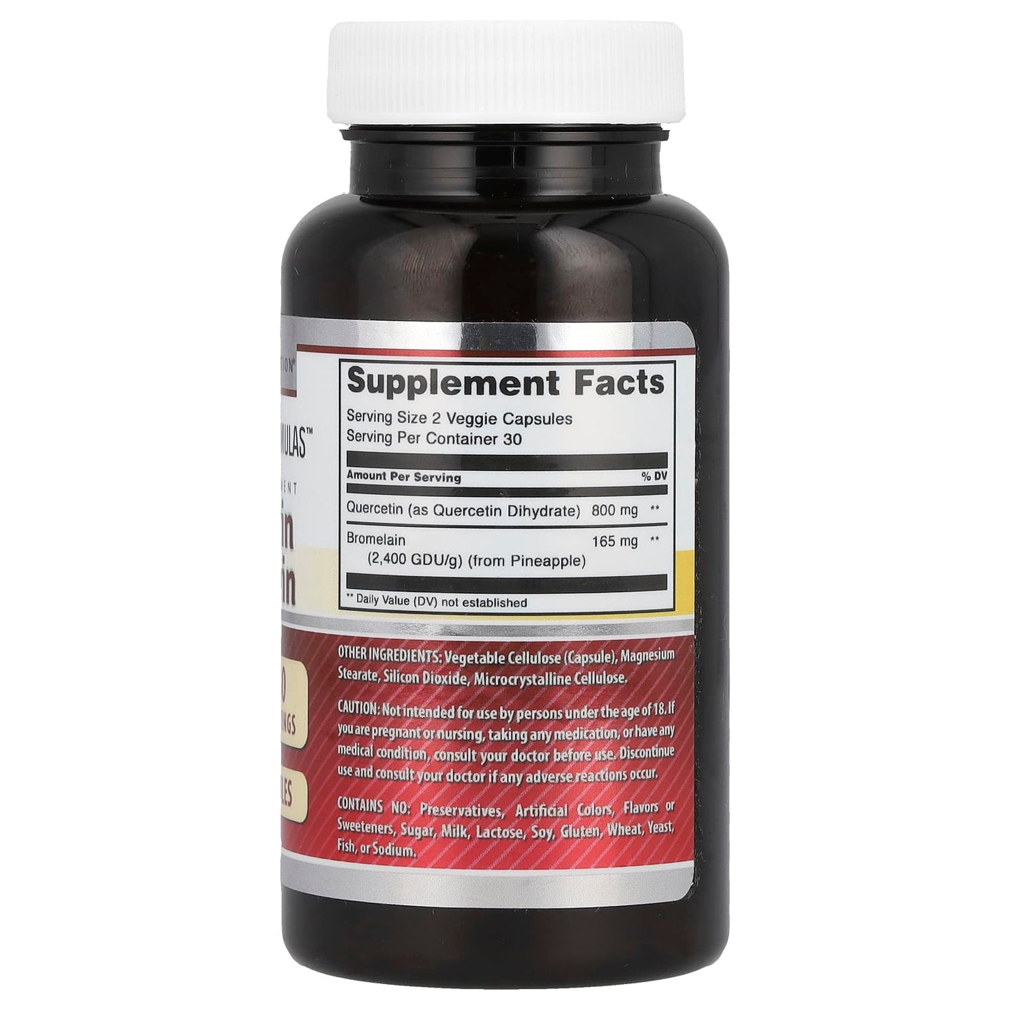 Quercetin Bromelain Supplement for Healthy Aging & Inflammation - Image 2
