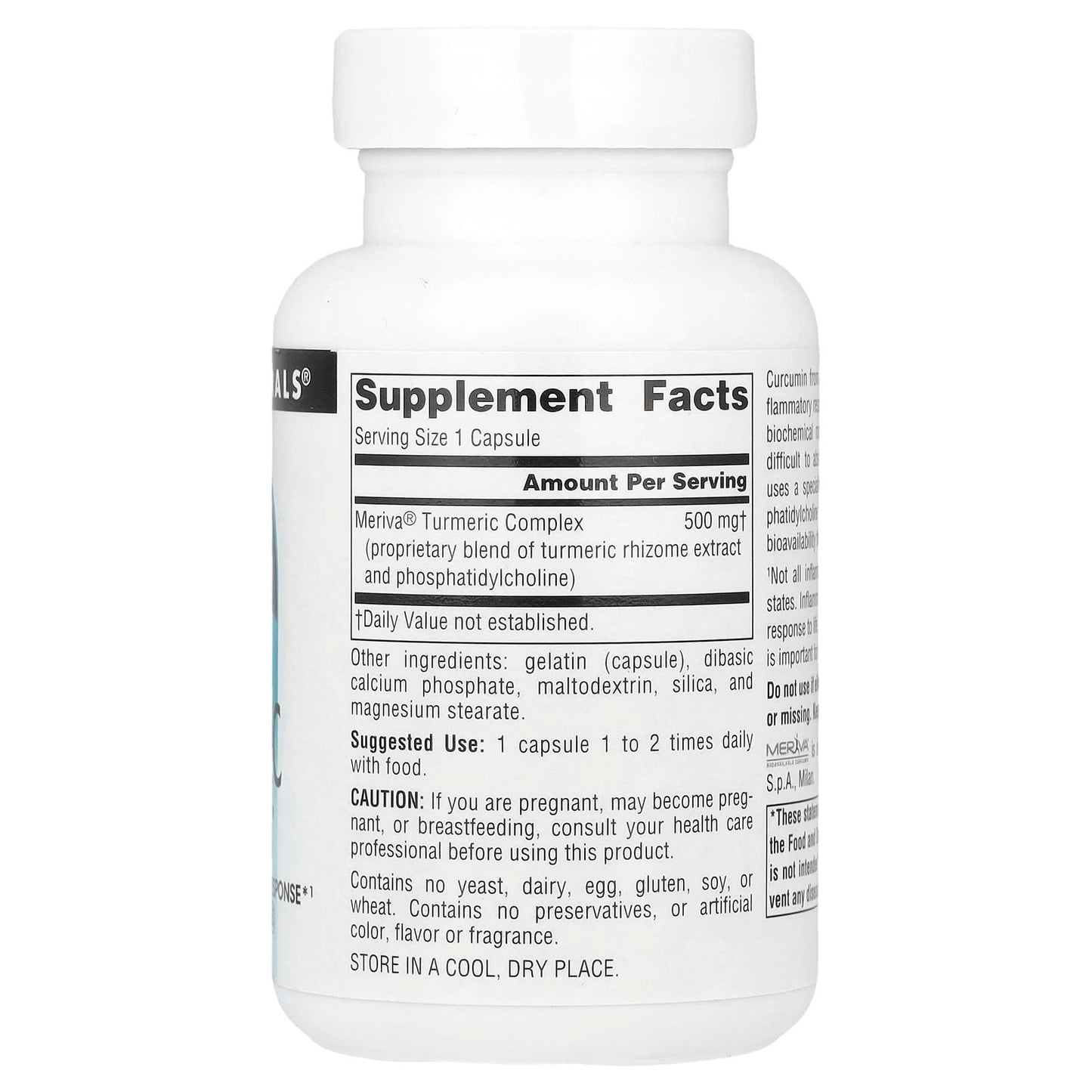 Source Naturals, Turmeric With Meriva®, 60 Capsules - Image 2