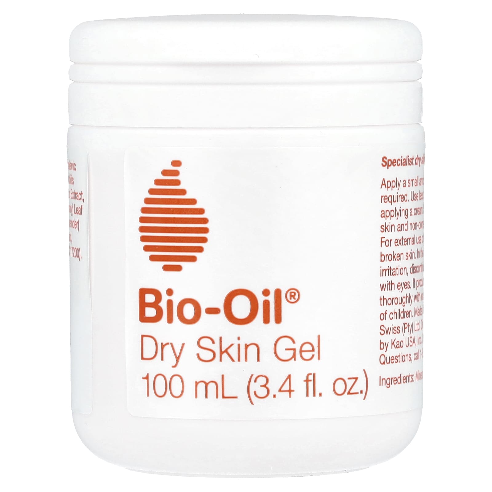 Bio-Oil Dry Skin Gel for Sensitive Skin, 3.4 fl oz (100 ml) - Image 1