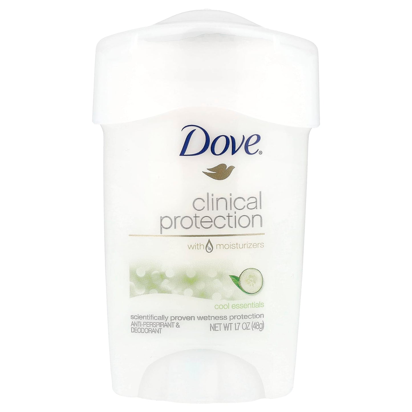 Dove Clinical Protection Anti-Perspirant Deodorant, 48hr Odor Protection - Image 1