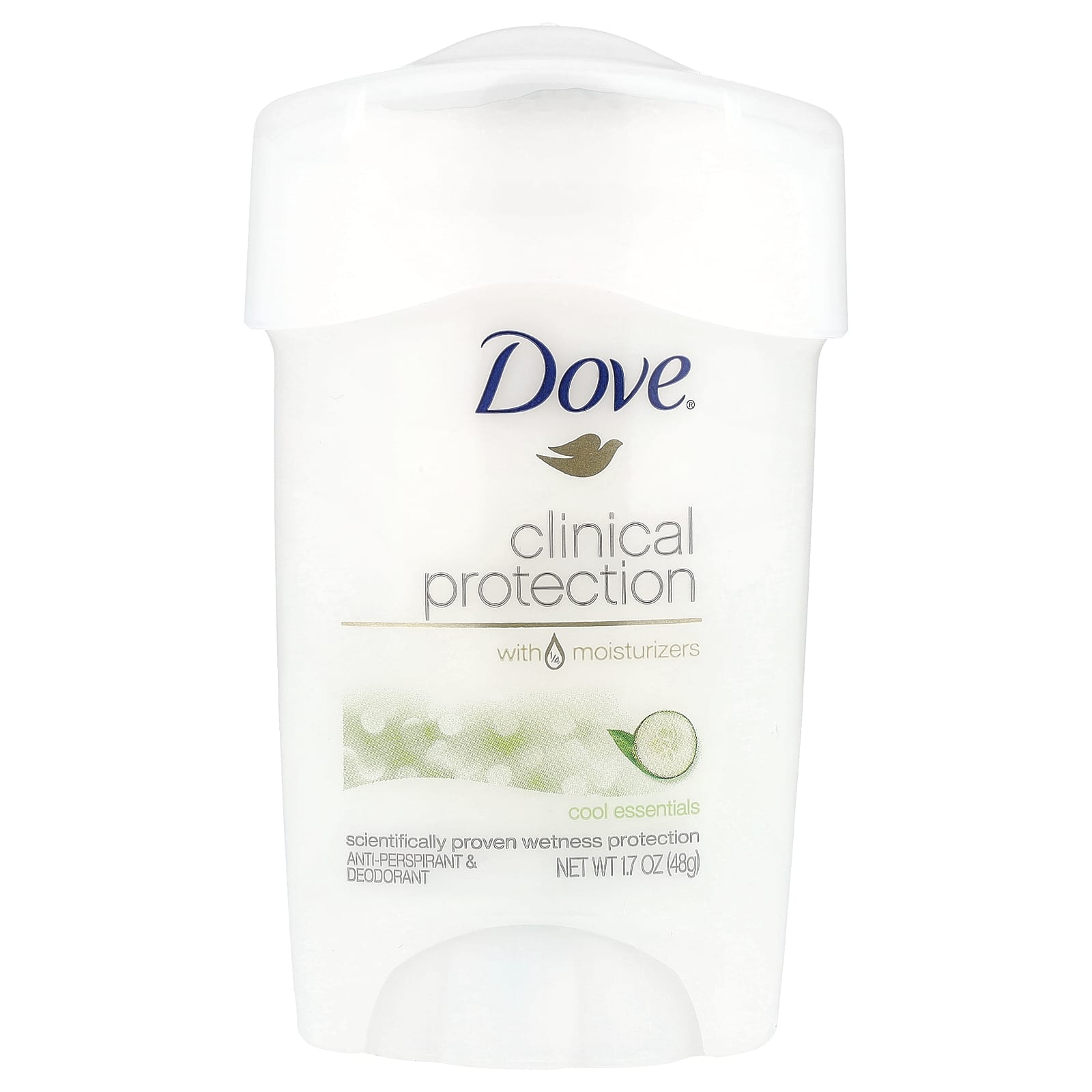 Dove Clinical Protection Anti-Perspirant Deodorant, 48hr Odor Protection - Image 1