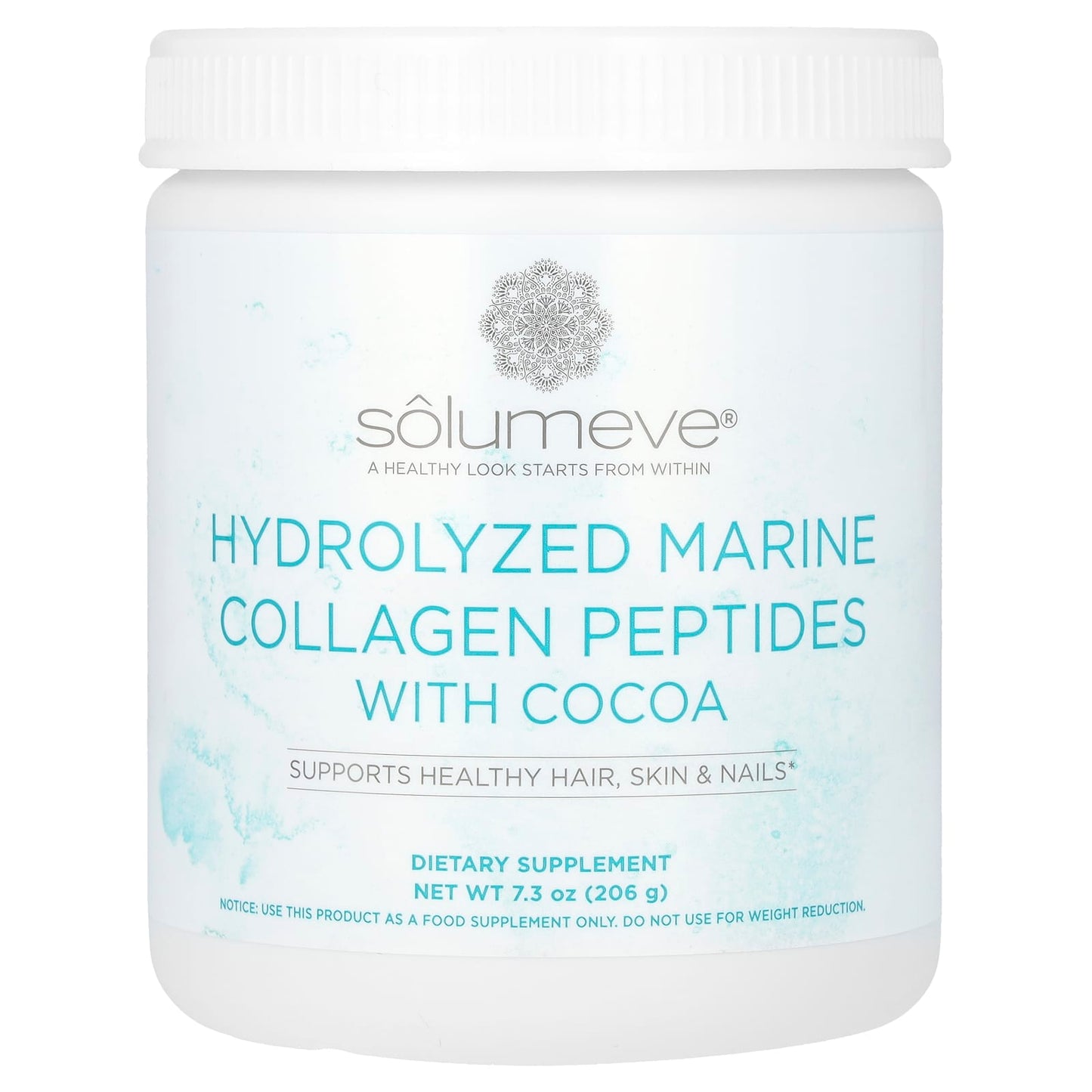 Rejuvenate with Solumeve Hydrolyzed Marine Collagen Peptides with Cocoa - Image 1