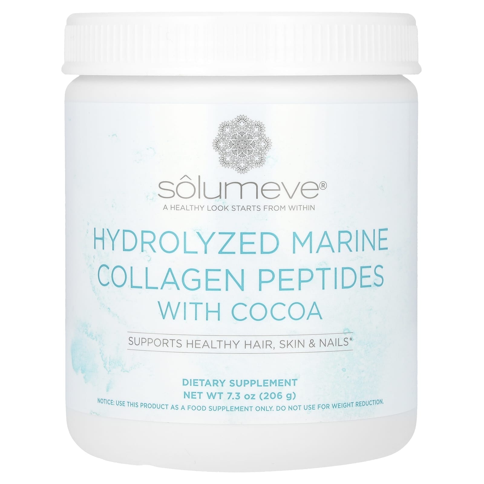 Rejuvenate with Solumeve Hydrolyzed Marine Collagen Peptides with Cocoa - Image 1