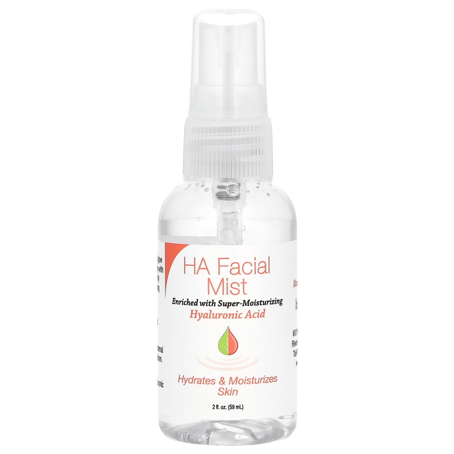 Hyalogic Hyaluronic Acid Facial Mist - 2 fl oz, Fragrance Free - Image 1