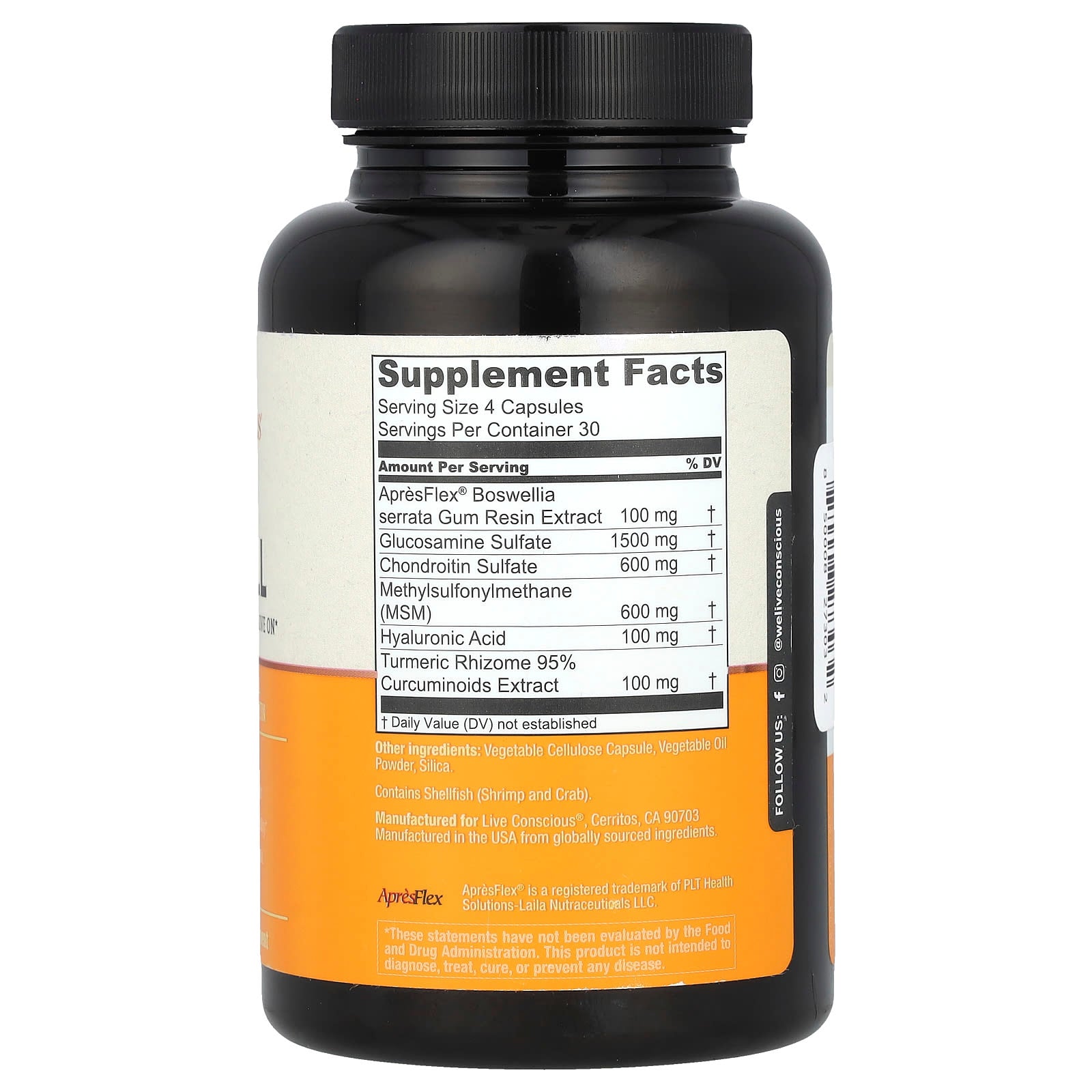 Live Conscious, MoveWell, 120 Capsules - Image 2