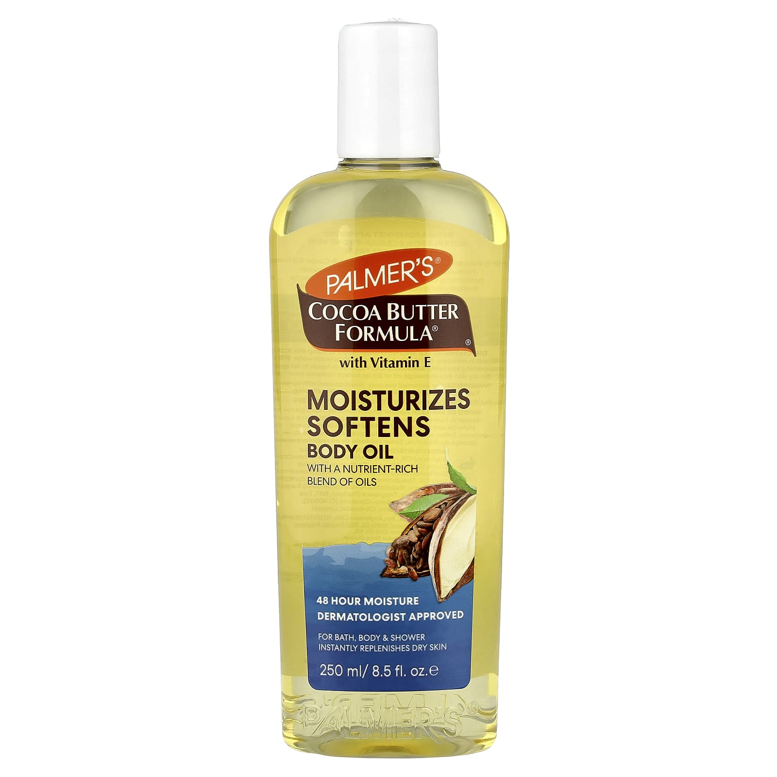 Palmer's, Cocoa Butter Formula® with Vitamin E, Body Oil, 8.5 fl oz (250 ml) - Image 1