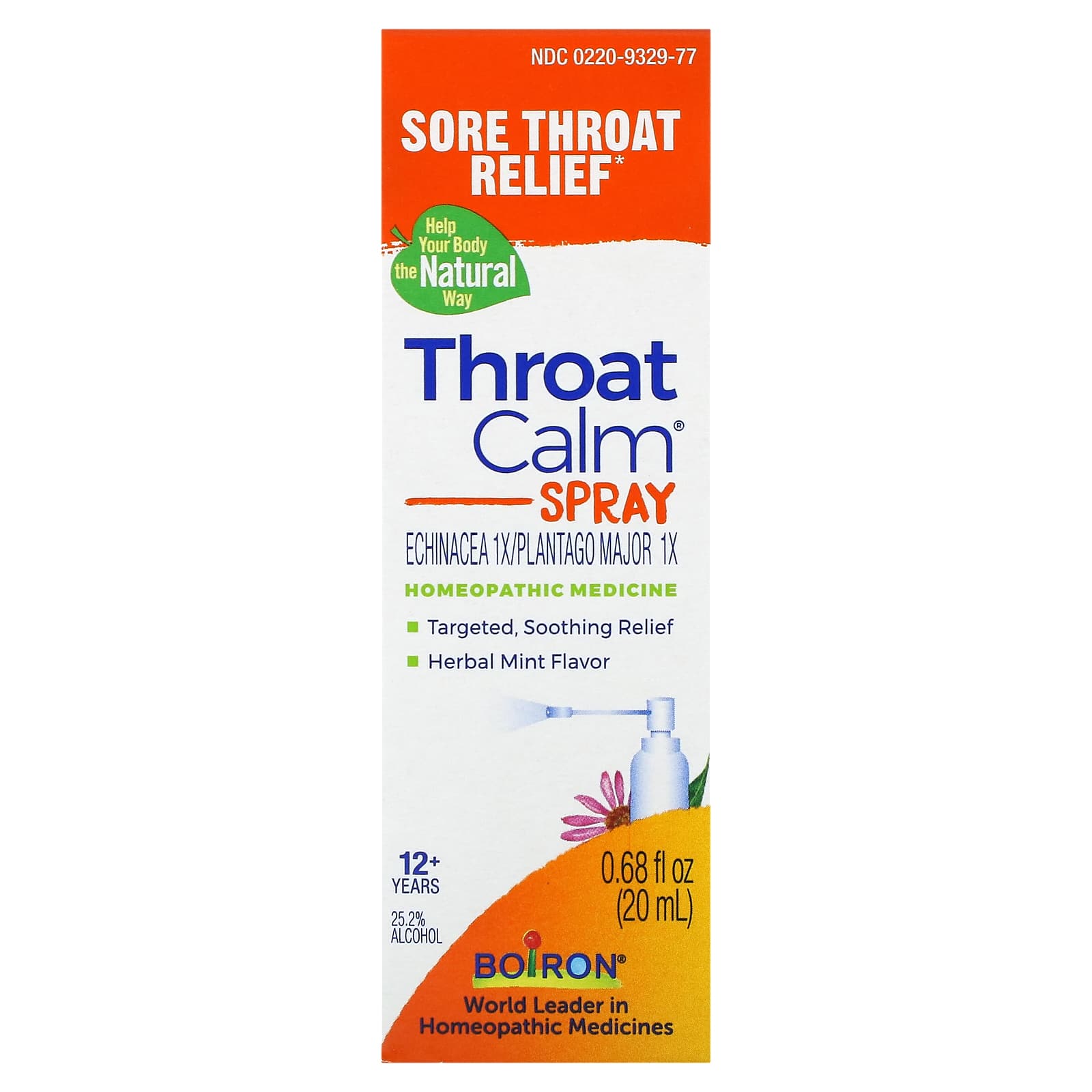 Soothe Sore Throats Naturally with Boiron ThroatCalm Spray - Image 1