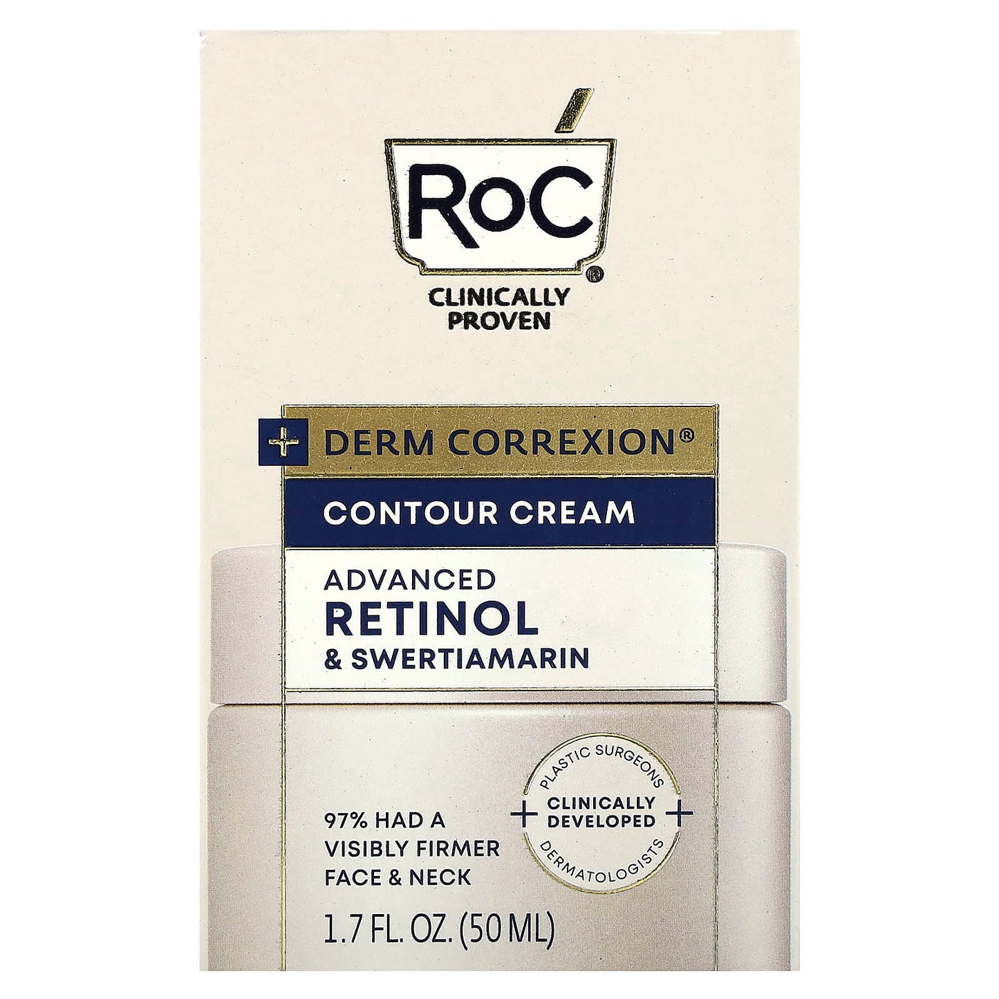 RoC, Derm Correxion, Contour Cream, 1.7 fl oz (50 ml) - Image 2