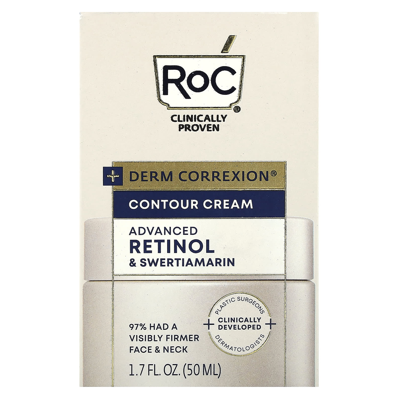 RoC, Derm Correxion, Contour Cream, 1.7 fl oz (50 ml) - Image 2