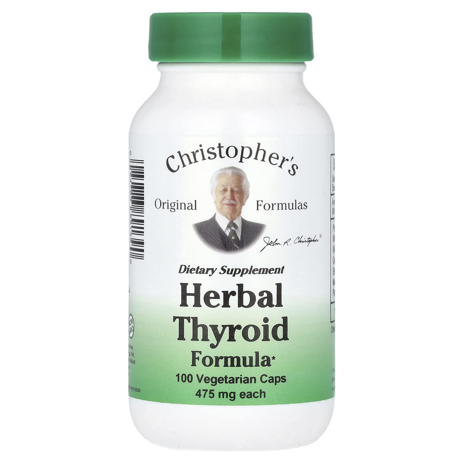 Thyroid Support Formula | 100% Vegetarian Capsules - Image 1