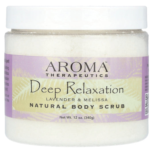 Lavender Melissa Body Scrub for Deep Relaxation | 12 oz (340g) - Image 1