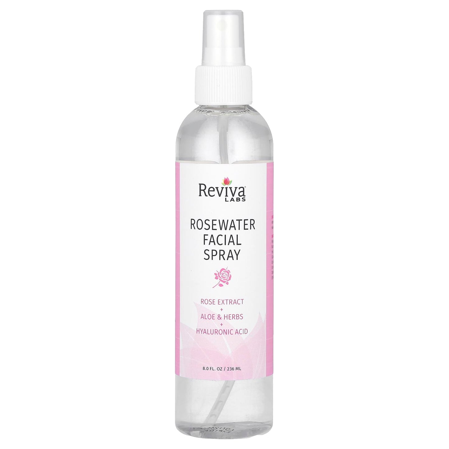Reviva Labs, Rosewater Facial Spray, Normal to Dry  Skin, 8 fl oz (236 ml) - Image 1