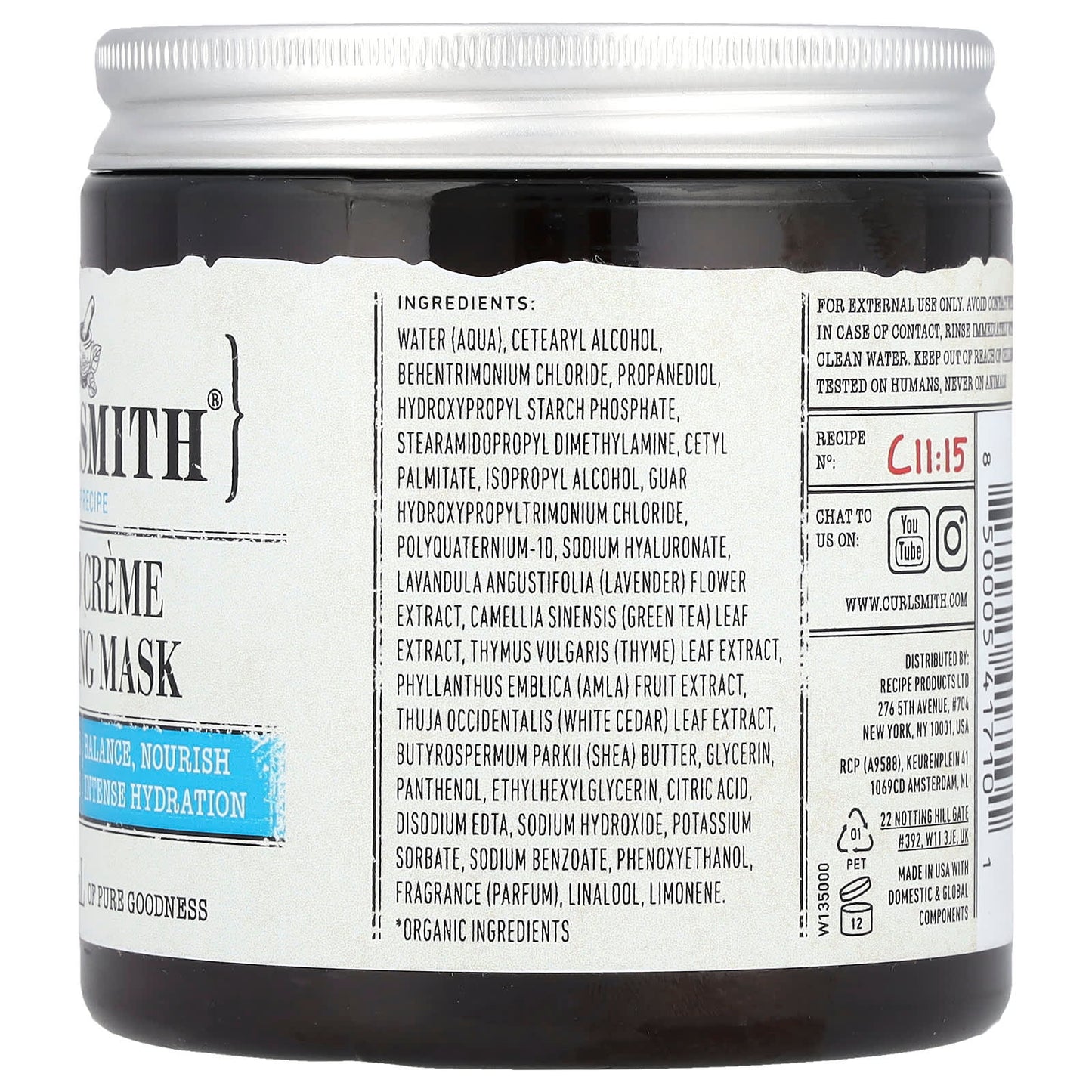 Hydro Creme Soothing Mask for Dry, Tired Hair - Cruelty-Free, Vegan - Image 2