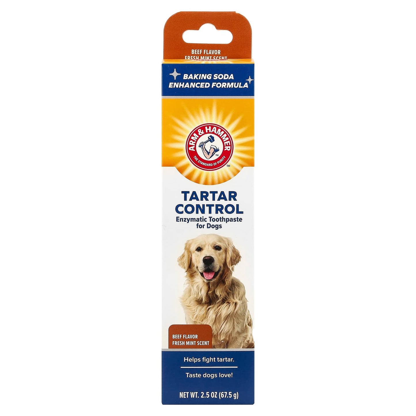 Arm & Hammer Tartar Control Enzymatic Toothpaste for Dogs, 2.5 oz - Image 1
