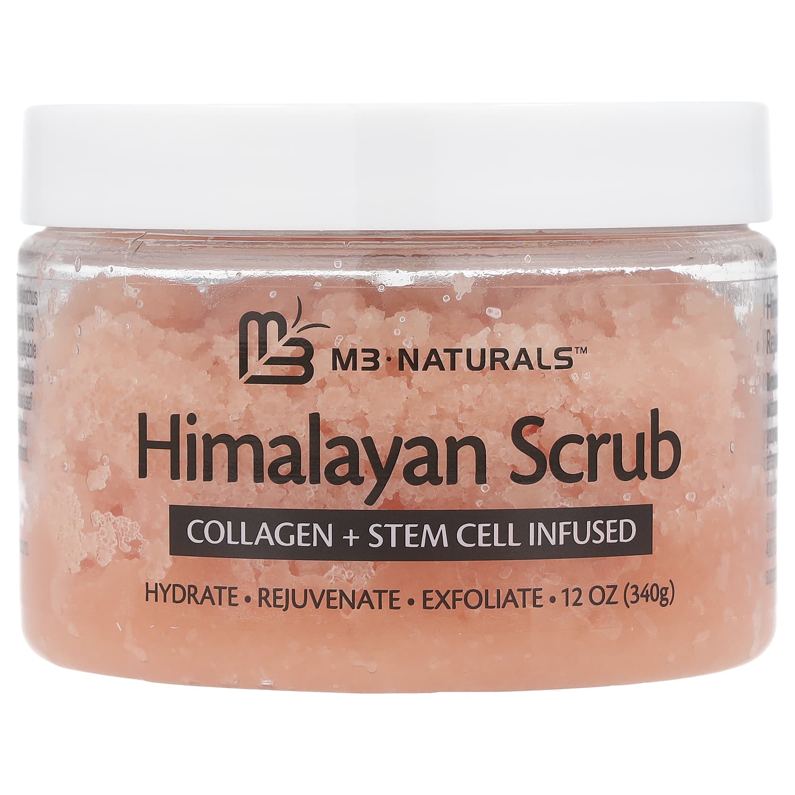 M3 Naturals, Himalayan Scrub, 12 oz (340 g) - Image 1