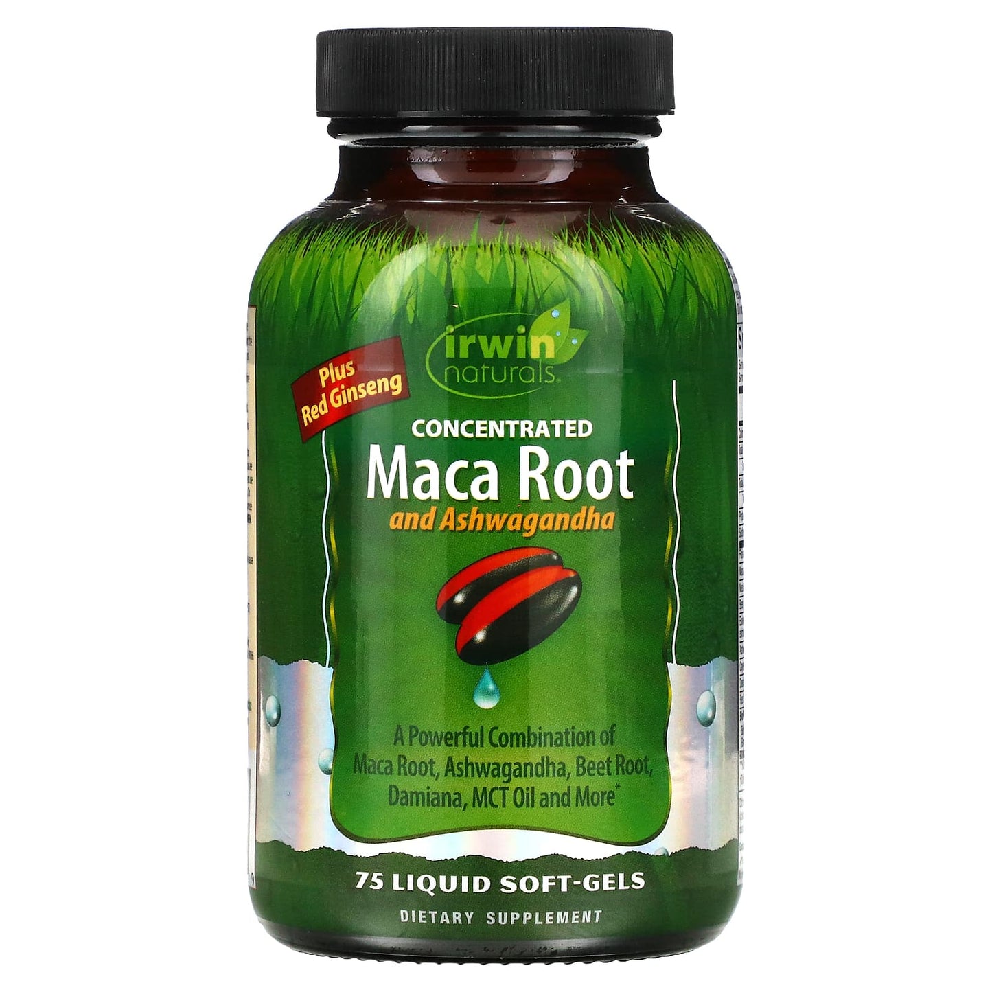 <strong>Irwin Naturals</strong> Maca Root and Ashwagandha - Boost Sex Drive & Energy - Image 1