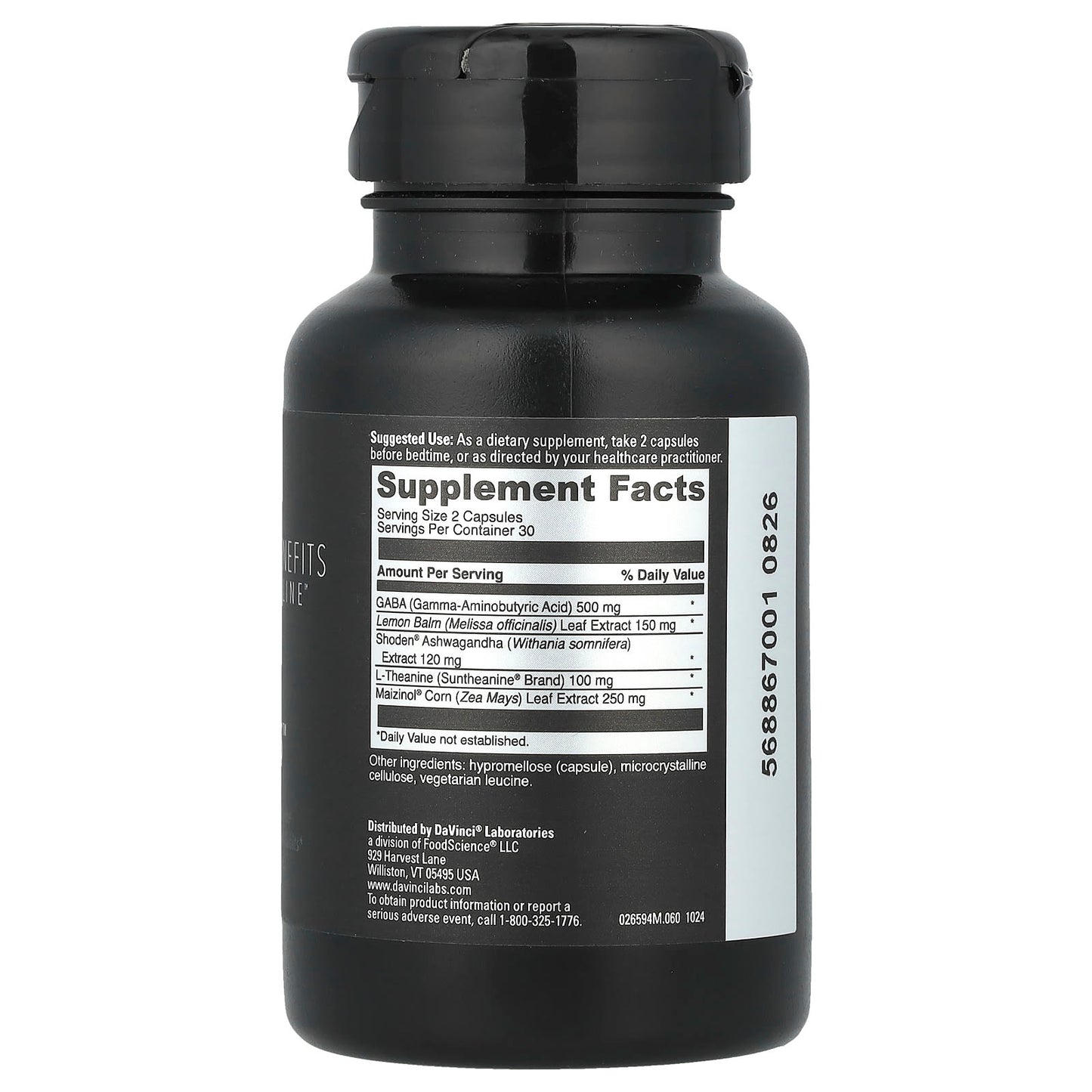 Melatonin-Free Sleep Support with DaVinci Laboratories - Image 2