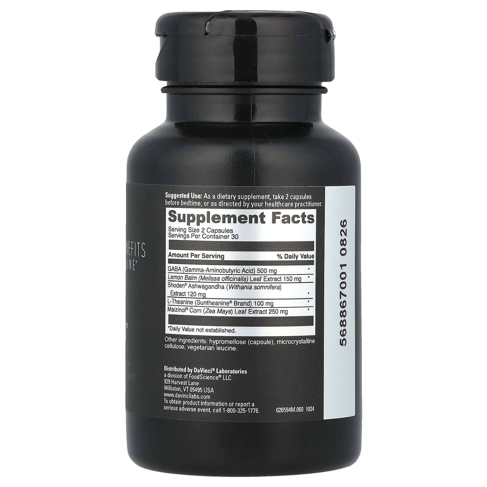 Melatonin-Free Sleep Support with DaVinci Laboratories - Image 2