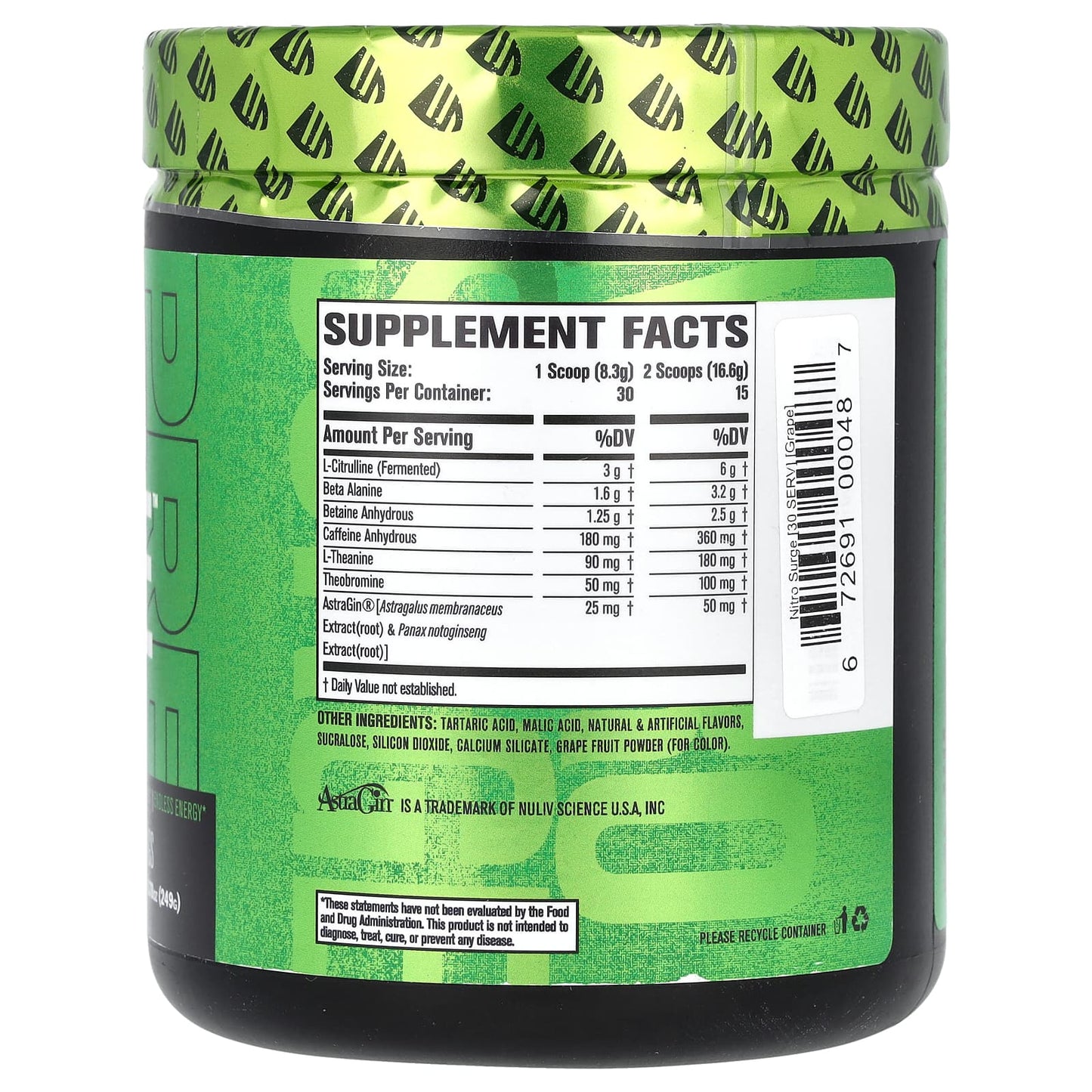 Boost Performance with Nitro Surge Pre-Workout by Jacked Factory - Image 2