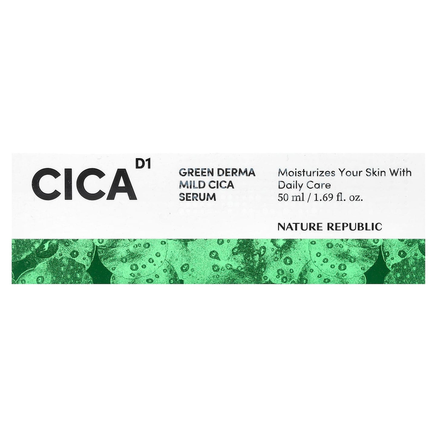 Nature Republic, Cica D1, Green Derma Mild Cica Serum, 1.69 fl oz (50 ml) - Image 2
