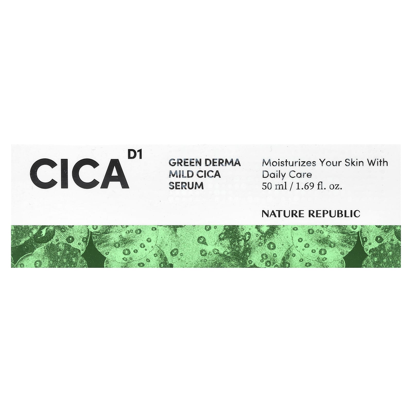 Nature Republic, Cica D1, Green Derma Mild Cica Serum, 1.69 fl oz (50 ml) - Image 2