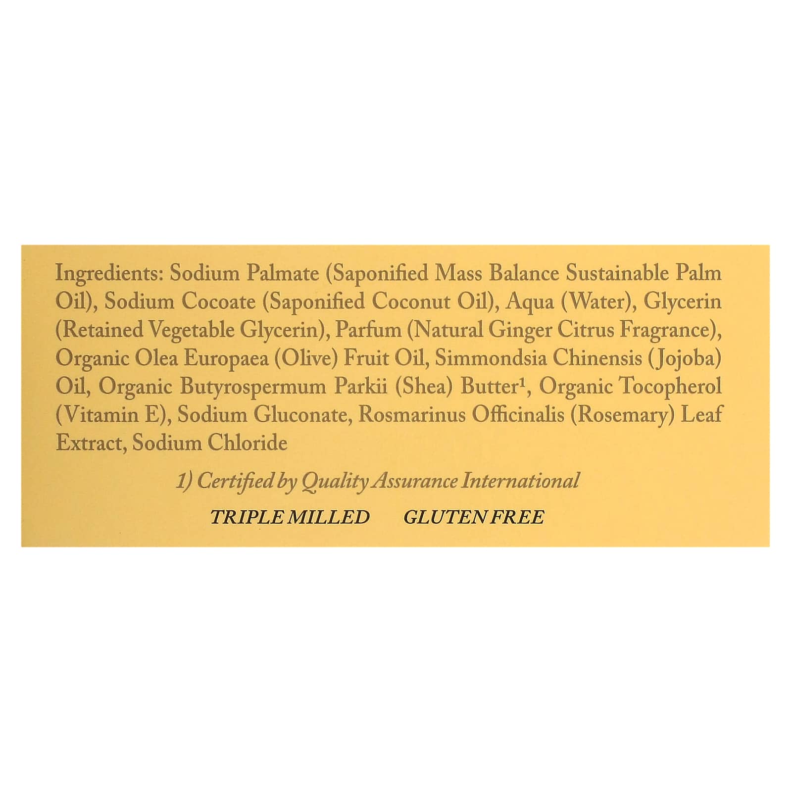 Natural Ginger Citrus Castile Soap by Dr. Woods - 100% Vegan & Cruelty-Free - Image 2