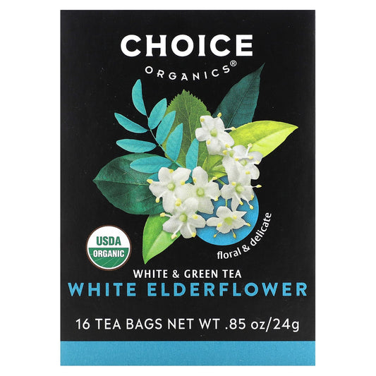 Organic White Elderflower Tea | USDA Organic & Non-GMO | Choice Organics - Image 1