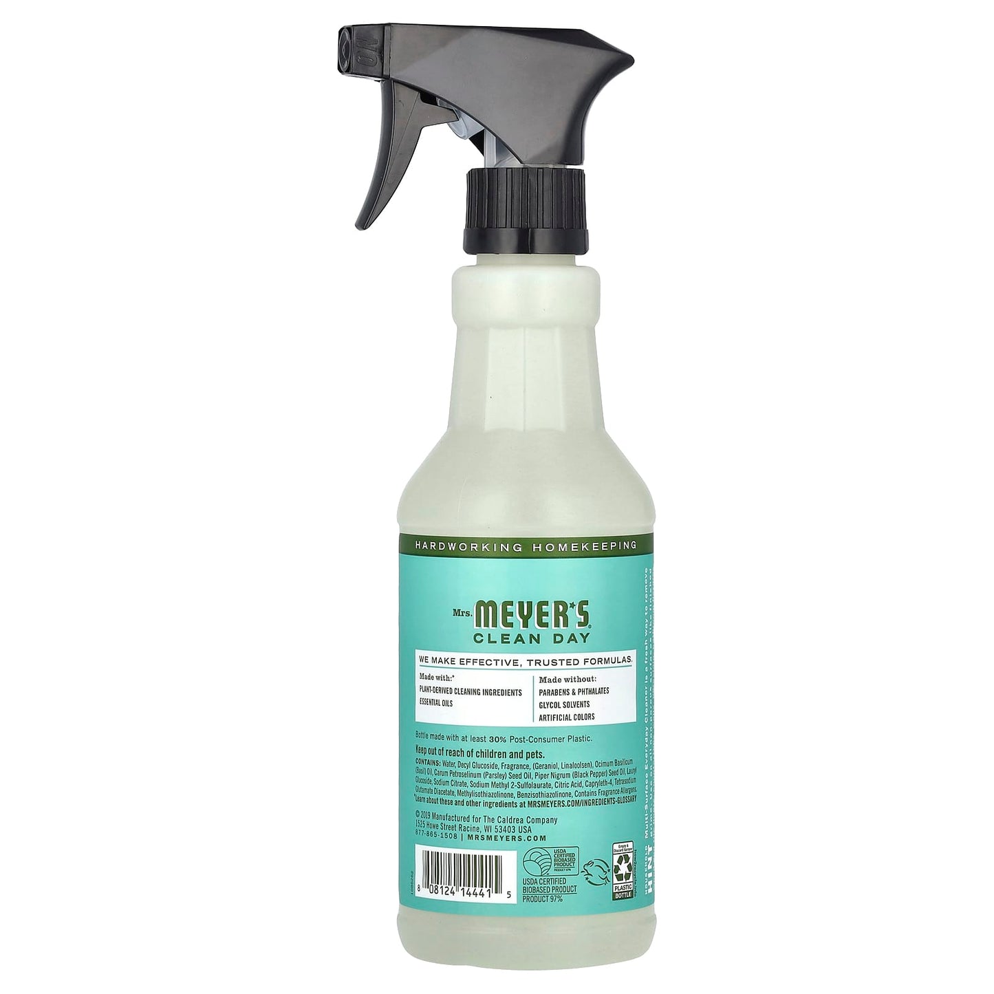 Mrs. Meyers Clean Day, Multi-Surface Everyday Cleaner, Basil Scent, 16 fl oz (473 ml) - Image 2
