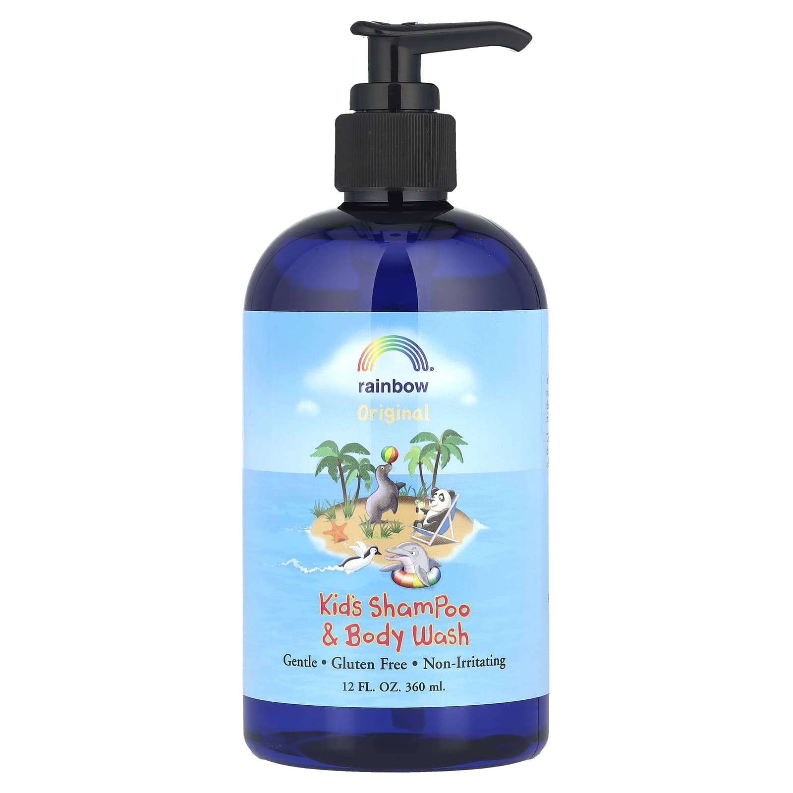 Rainbow Research, Original Kid's Shampoo & Body Wash, Ages 2 and Up, 12 fl oz (360 ml) - Image 1