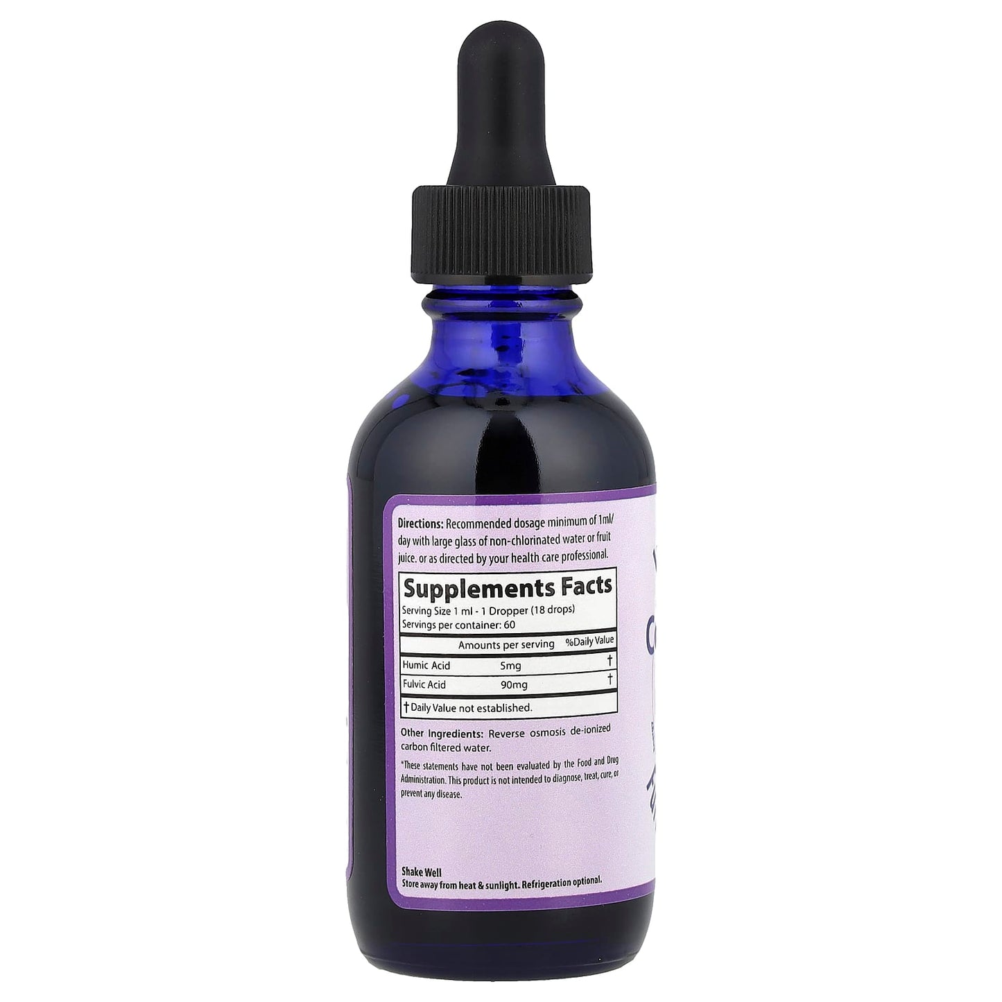 Morningstar Minerals, Inner Vitality, Concentrate, Fulvic/Humic Minerals, 2 fl oz - Image 2