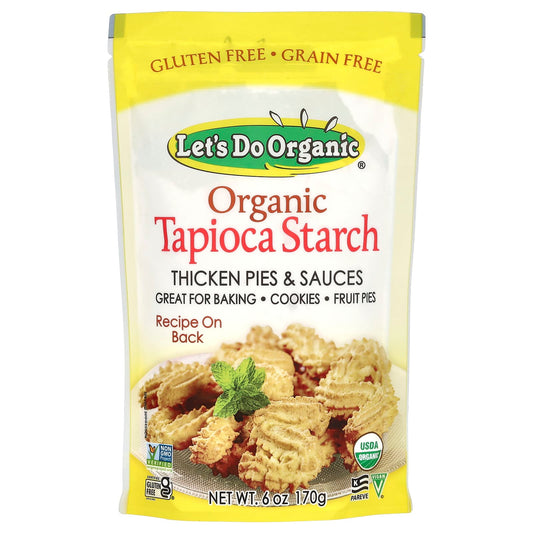 Gluten-Free Organic Tapioca Starch by Edward & Sons, 6 oz (170g) - Image 1