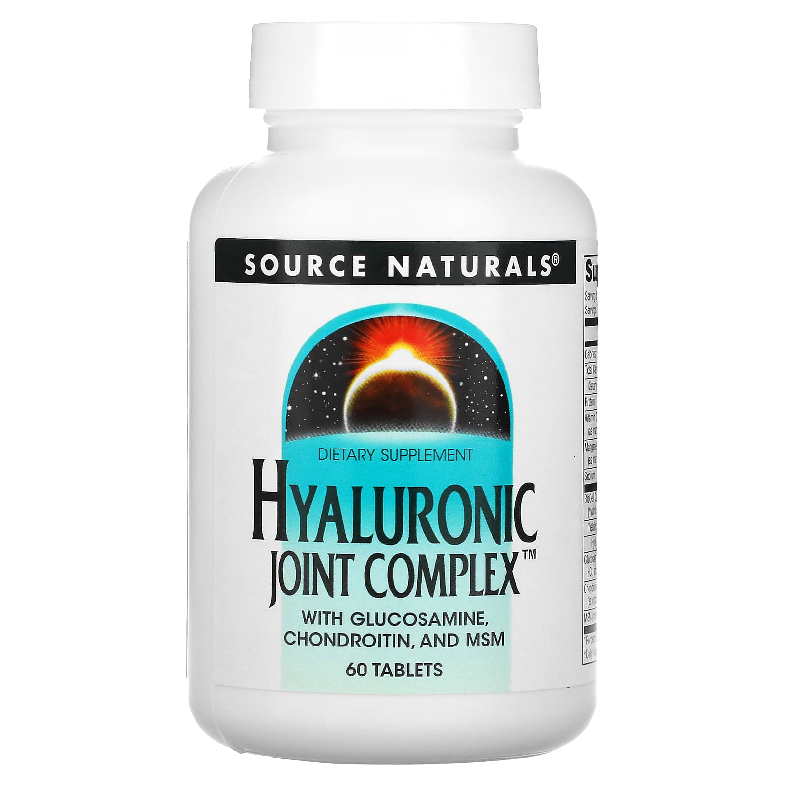 Source Naturals, Hyaluronic Joint Complex™, 60 Tablets - Image 1