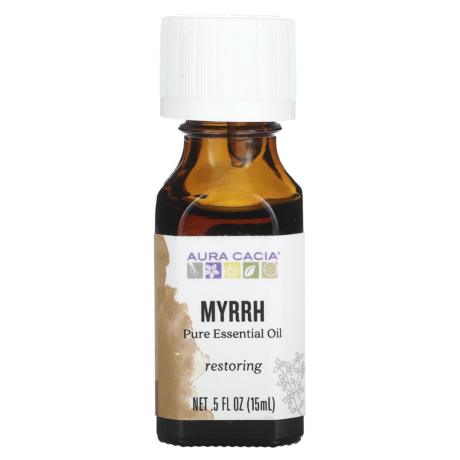 Myrrh Essential Oil for Harmony and Balance | Aura Cacia - Image 1