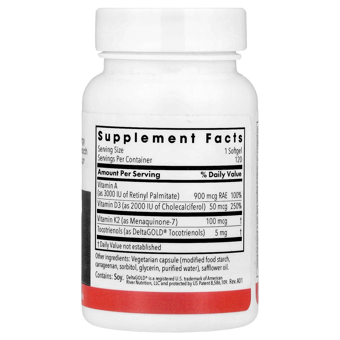 Allergy Research Group Vitamin D3 Complete Supplement Softgels - Image 2